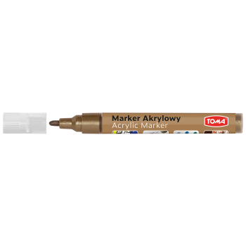 TOMA MARKER AKRYLOWY BRĄZOWY